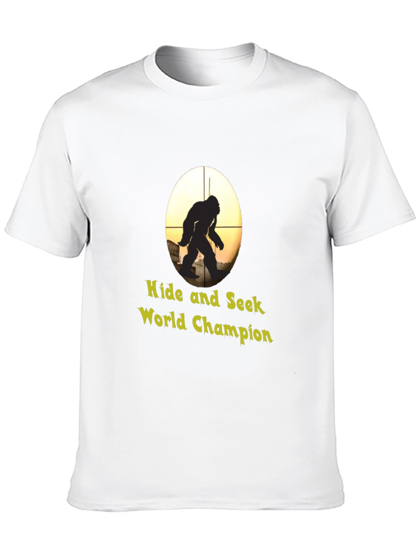 Hide & Seek World Champion Bigfoot Graphic T-Shirt