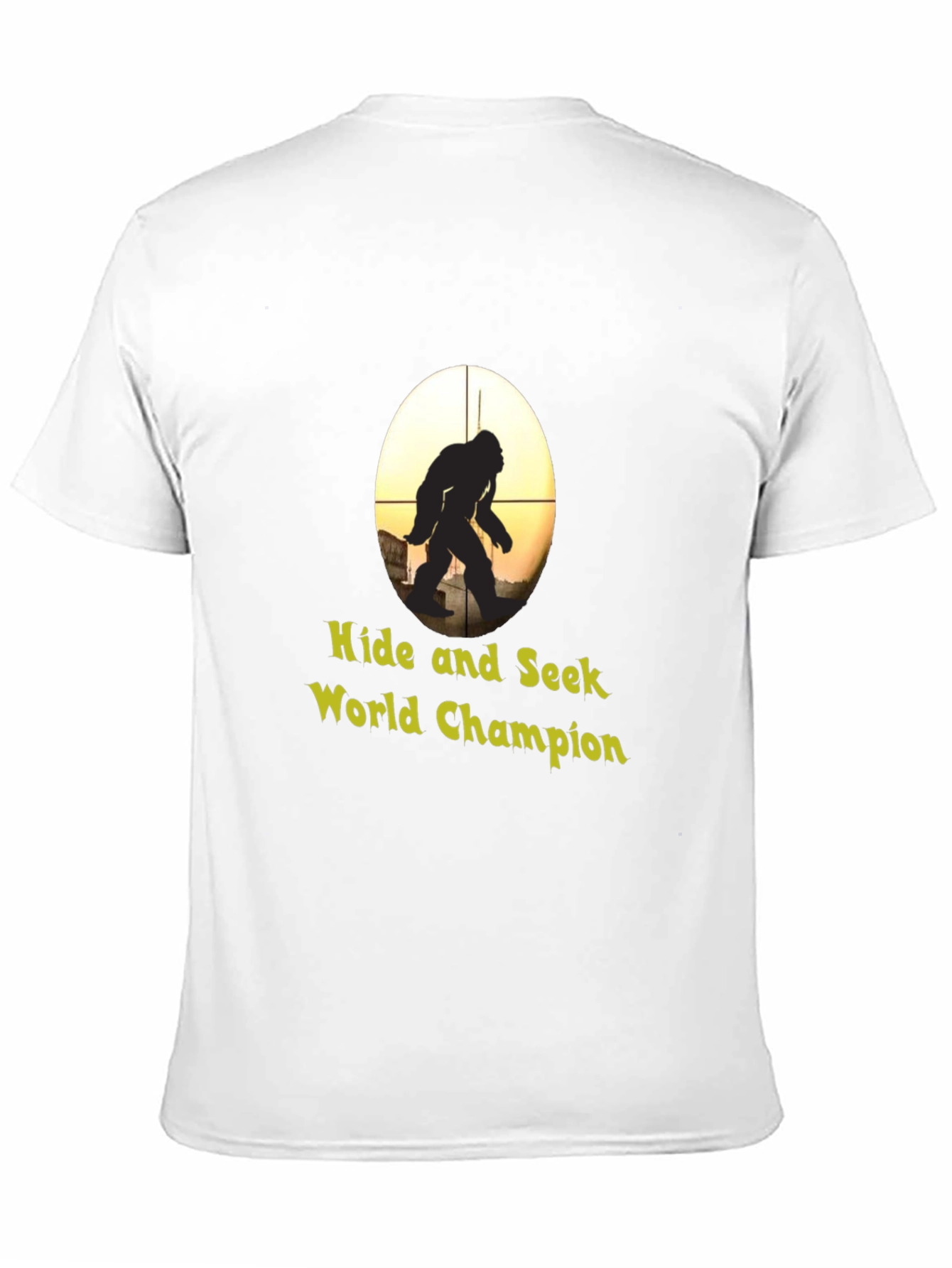 Hide & Seek World Champion Bigfoot Graphic T-Shirt