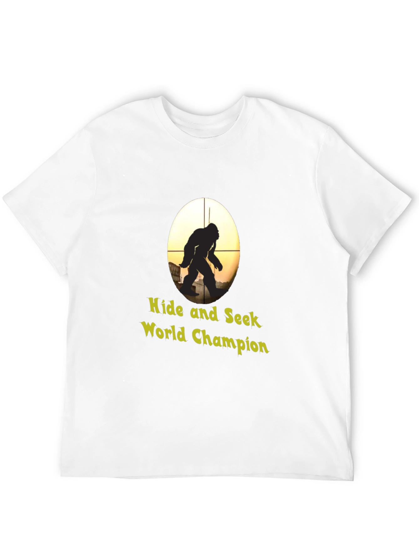 Hide & Seek World Champion Bigfoot Graphic T-Shirt