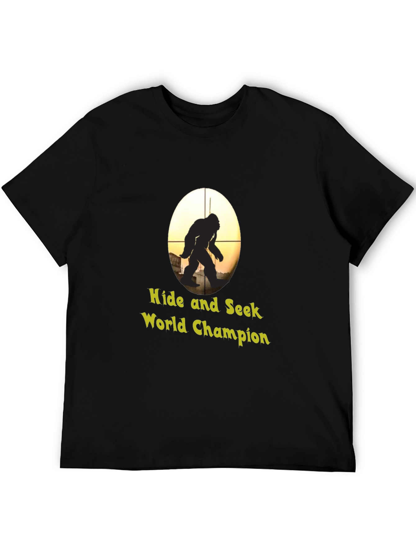 Hide & Seek World Champion Bigfoot Graphic T-Shirt