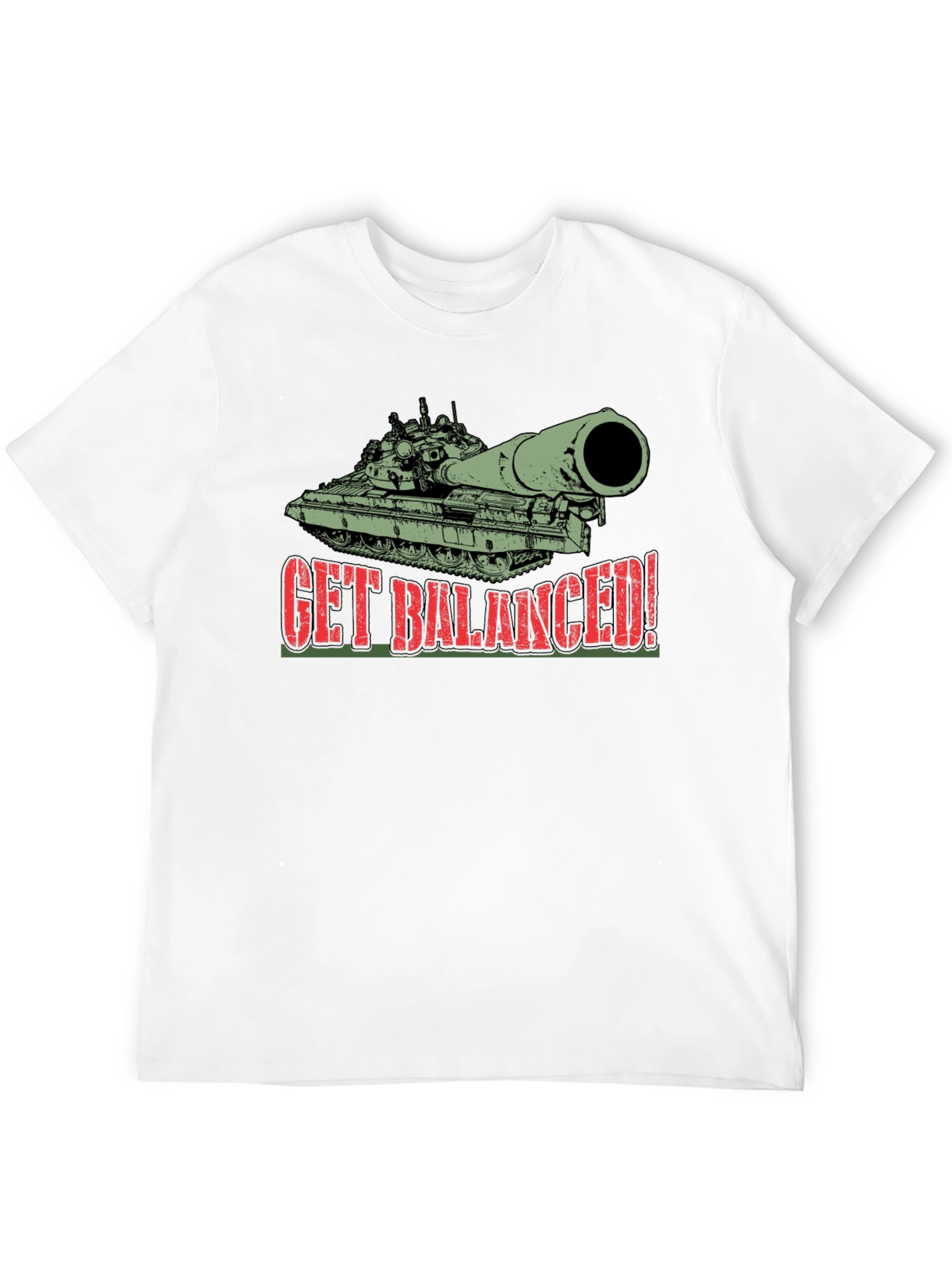 Get Balanced! Tank T-Shirt - Black