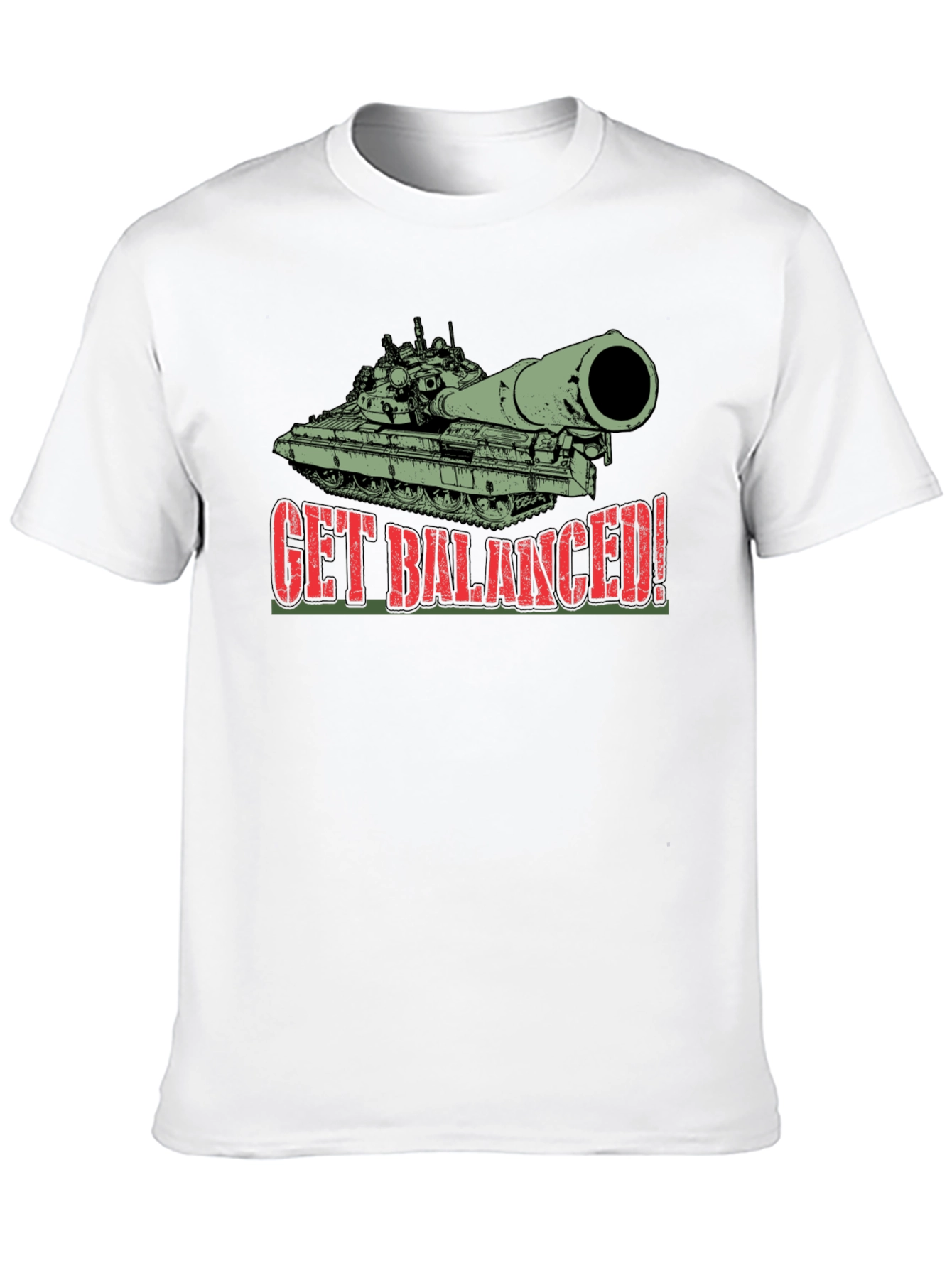 Get Balanced! Tank T-Shirt - Black